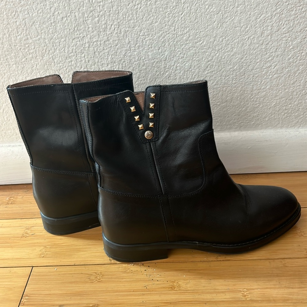 Made in Italy Nero Giardini boots real Italian leather 38/8 used once
